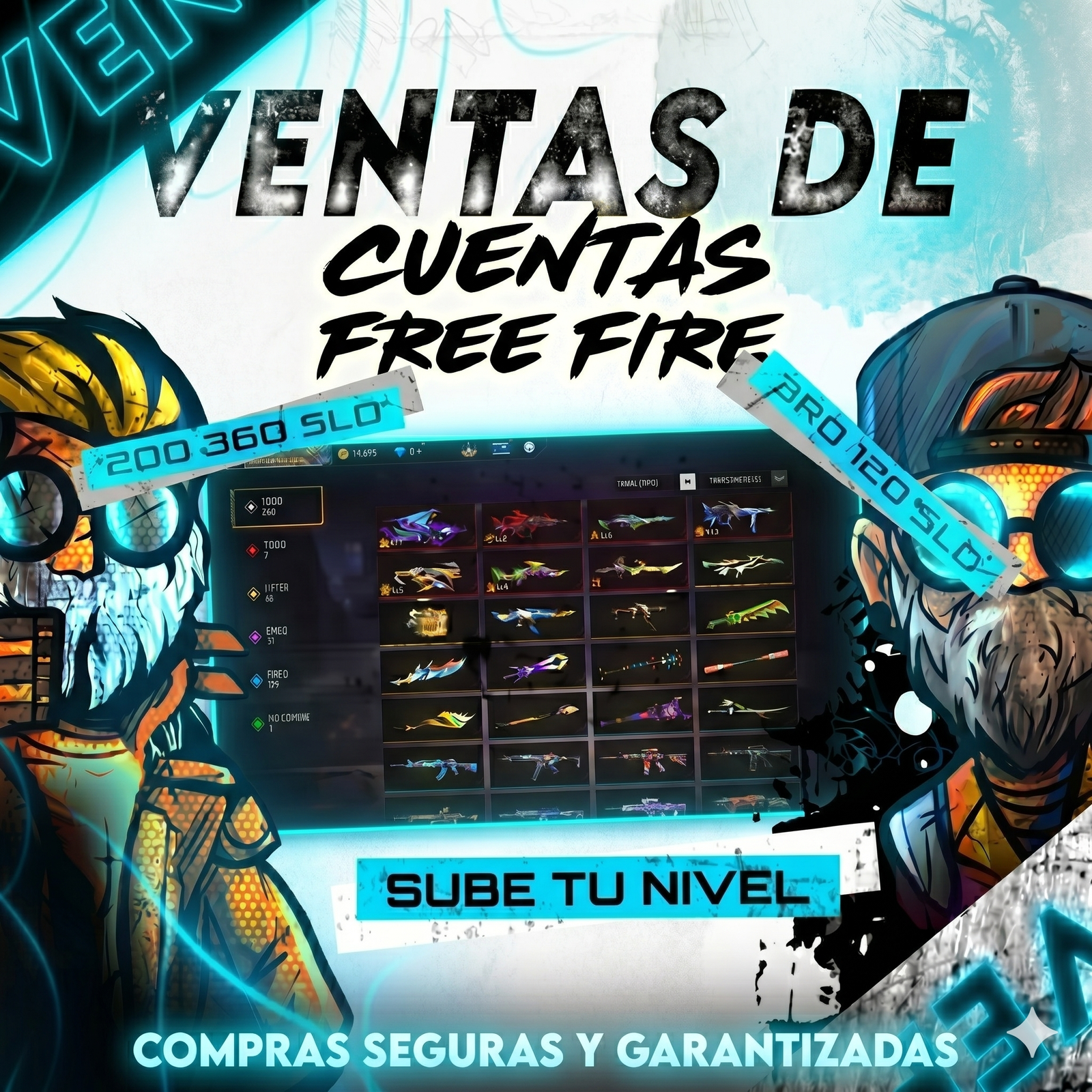 VENTAS DE CUENTAS DE FREE FIRE
