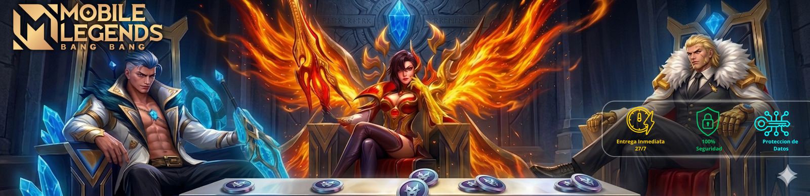 Mobile Legend Bang Bang: Recarga Segura e Inmediata
