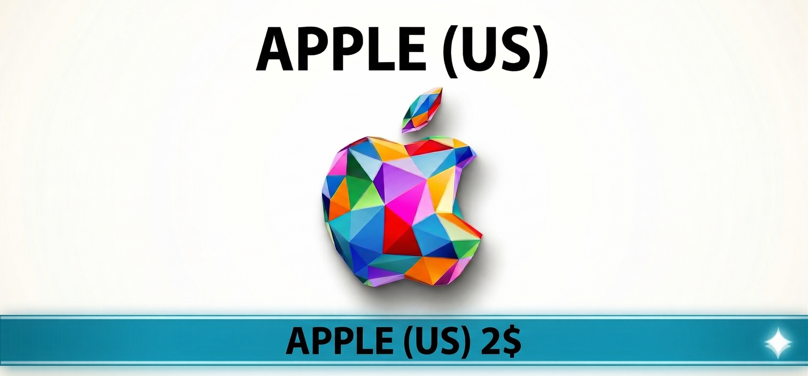 APPLE GIFT CARD (US) 2$