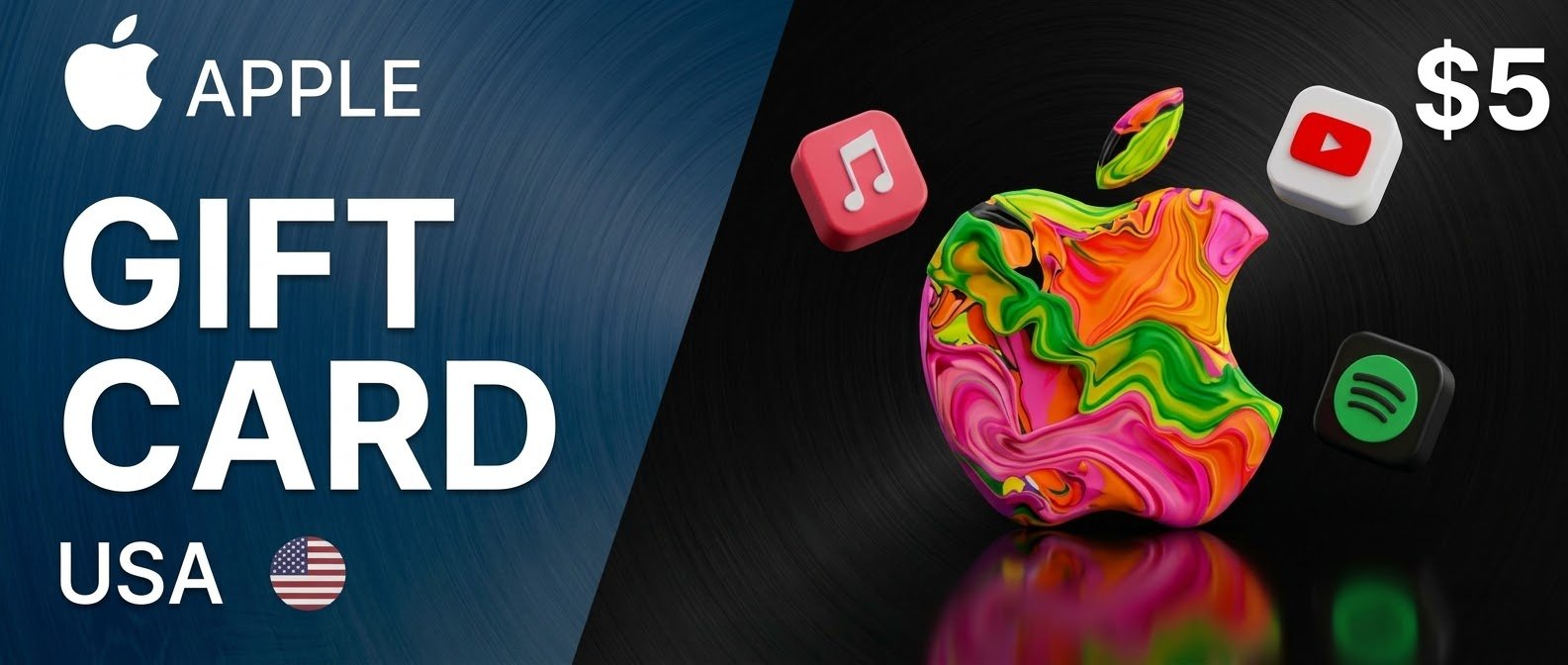 APPLE GIFT CARD (US) 5$